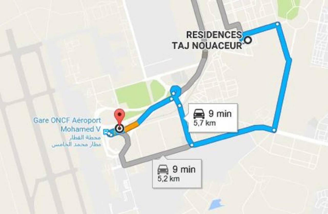 Nouaceur Short Stay Apartment Aeroport Casablanca מראה חיצוני תמונה